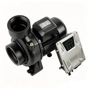 SCPM 1.5KW+ Permanent Magnet Synchronous Solar Pump High Efficiency Centrifugal Land Pump for Farm Irrigation MPPT Controlled