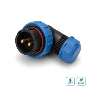 SD13 IP67 Waterproof Circular Connector 1 7Pin Aviation Plug Industrial Power Panel Mount Socket Gold Plated Copper DIN