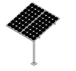 SFS-AM-02 Adjustable Aluminum and Stainless Steel Flat Roof Solar Panel Mounting Kit