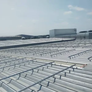 SFS-SR-X Aluminum Solar Panel Mounting Rail System 2.4M for Carport PV Panels