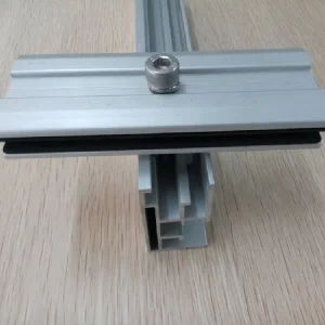 SFS UTMC 29 Solar Mounting Components Aluminium Double Glass Thin Film PV Mid End Clamps Anodized