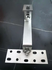 SH001 SUS304 Adjustable Stainless Steel and Hot-Dip Galvanized Solar PV Roof Tile Hooks