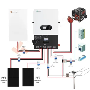 SNA 12000W Inverter 12KW Pure Sine Wave Inverter for Home Solar Energy Storage System