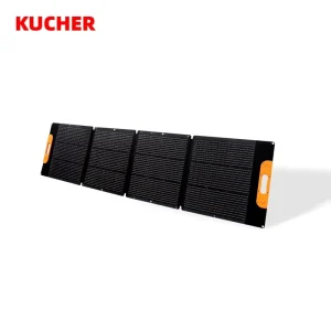 SP240W 240W Foldable Solar Charger Lightweight Black ETFE Film Monocrystalline Panels 60 Cells 182mm 22% Efficiency