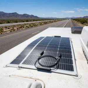 SP80W 80W Monocrystalline Flexible Solar Panel 23% Efficiency 182mm Cell 12V/24V Bendable Industrial-Grade