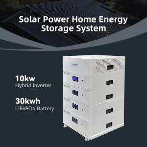 SPS001 51.2V 48V Lithium Battery Stackable 30kWh 600Ah Solar LiFePO4 Battery Home Energy Storage System with Inverter 10 kW