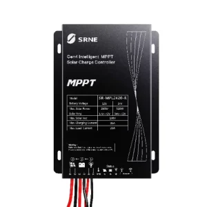 SRNE MPL1215 MPPT Solar Charge Controller IP67 Waterproof Collector Controller for 12V Solar System CE Certification 200W Max PV