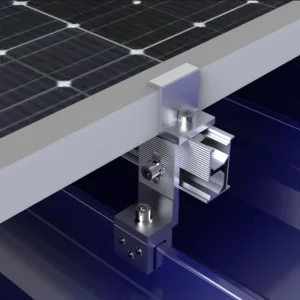 SS05 Solar Panel Mount Clamp PV Mounting System Solar Component Metal Roof Solar Bracket Standing Seam Clamp