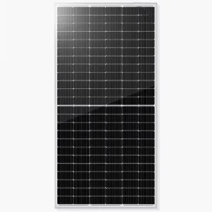 SSS Solar 450W Half Cut All Black Photovoltaic PV Solar Panels for Household Using