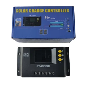 SY4830C PWM Type 30A MPPT Solar Charging Controller 12V/24V ROHS Certified LCD Display