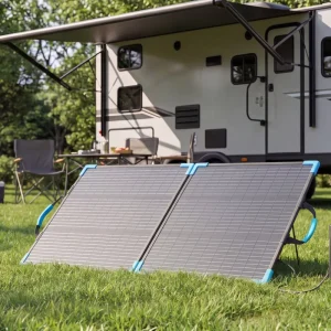 Scratch resistant Waterproof and Lightweight ETFE Solar Charging Panel Foldable Solar Panel 110w 20v for Power Station US Spot