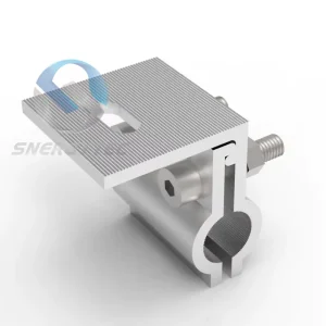Secure Aluminum Alloy Solar Panel Fastening Roof Clamp Mounting System for Rooftop Carport CE Certified