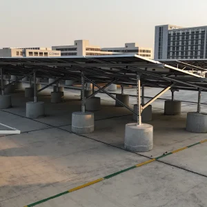 Self Healing Zn Al Mg Steel Solar Panel Array Support Bracket for Dual Scenario Use