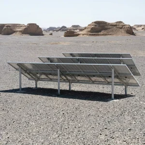 Self-Healing Zn-Al-Mg Super Solar Panel Ground Mounting Pole Bracket Structure