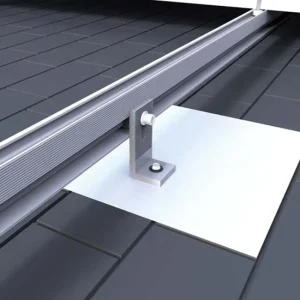 Shingle Rooftop PV Panel Mounting Rails Aluminum Solar Racking Systems