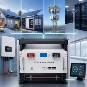 Shuoyi 51.2V 100Ah 5.12kWh Solar Energy Storage Battery System Hardware & Accessories CN ZHE Bulk Supply