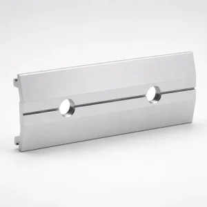 Silver Anodized Solar Rail Connector for Aluminum Racking System Wind Load 40m/s & Snow Load 70kg/m for Roof and Carport