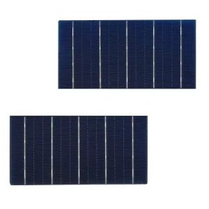 Single Crystal Silicon Solar Cells for Solar Panel Production High Conversion Efficiency 158*79mm 0.5V Factory