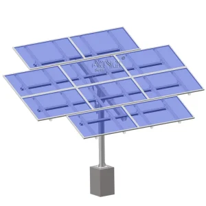 Single Pole Hot-Dip Galvanized Steel Ground Solar Mounting System OEM ODM