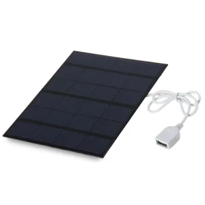 Small Mini 3.5W Monocrystalline Silicon Epoxy Solar Panel with USB