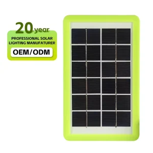 Small Round Polycrystalline Solar Cell