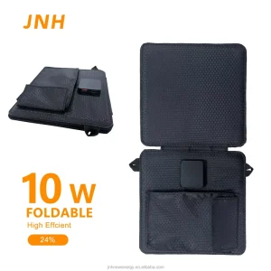 Small Size Lightweight 10W Foldable Solar Charger IP67 Waterproof Portable Solar Panel for Outdoor Activities Camping Climbing