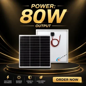 Small Size Monocrystalline PV Solar Panel Half Cell All Black High Efficiency Anodized Aluminium Alloy Frame 25 Year Warranty