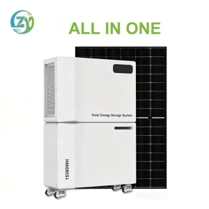 Smart Home Solar Hybrid 16S 51.2V LiFePO4 Integrated Rechargeable Lithium Battery Residential All in One Energy Storage System