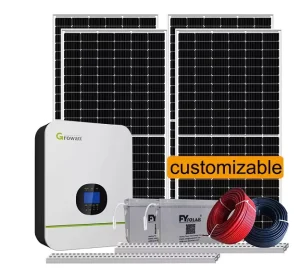 Smart Hybrid Photovoltaic Commercial Off Grid Solar Energy Systems 5KW 10KW 15KW 20KW Home Solar System Kit