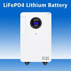 Smart LiFePO4 Hybrid Grid Home Solar Battery Storage System with LCD Display and 3.6kW Output Power Supply