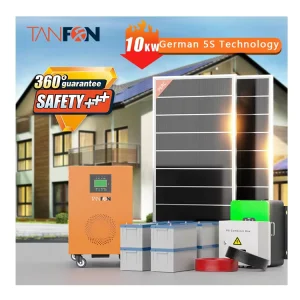 Solar 10kW Home Energy System with 5000W Solar Panel Kits for House Lighting