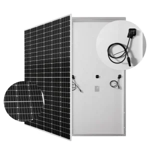 Solar 455W PERC Bifacial Monocrystalline Panel 10KW On Grid System with 21.27%-22.77% Efficiency