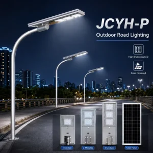 Solar AC/DC LED Street Light IP66 CCC RoHS CE Certified 40W Highway Use Battery DC Aluminum Construction Plastic Shade