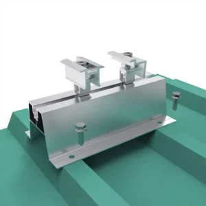 Solar Accessories Mounting Bracket Aluminum Mini Short Rails Metal Roof Solar Mini Rail Kit