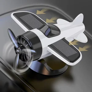 Solar Airplane Decor Interior Accessories Car Interior Decoration