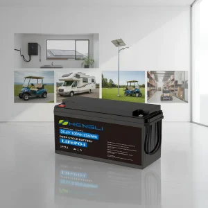 Solar Batteries 51.2V 100Ah Prismatic Semi-Solid State LiFePO4 Battery Pack Deep Cycle 4000 Cycles -20~60
