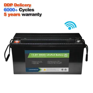 Solar Battery 12V 200Ah 12-Volt Rechargeable Lead Acid Batteries