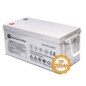 Solar Battery 12v 100ah 200ah Lead Acid Batteries GEL/AGM off Grid Energy Storage System