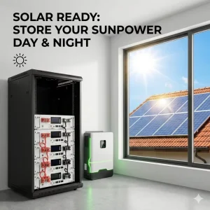 Solar Battery Energy Storage System 5-16kWh LiFePO4 Air Cooling Commercial Cabinet IP65