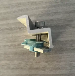 Solar Bracket Middle Clip Stainless Steel Mounting Mid Clamp for PV Panel Installation Solar Mount System Accessories
