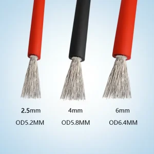 Solar Cable 4 Mm 6mm Eu Stock 10 Awg Mm² (h1z2z2 k) Battery Dc Verified Manufacturer Tuv Pv 4mm2 Twin Pure Solar Cable