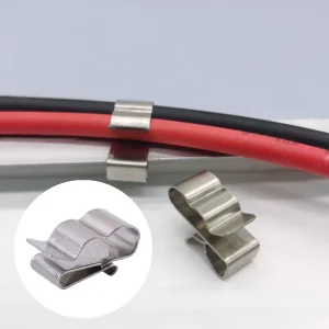 Solar Cable Clips Solar Grounding Clip Solar Ground Mount Kits Solar Panel Support Pv Cable Clip