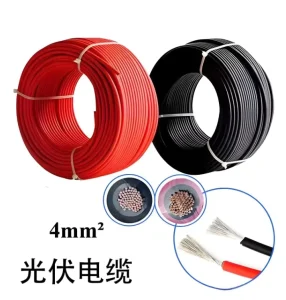 Solar Cables Flexible and Easy to Install Designed for Professional Use and Built to Last for Connecting Photovoltaic Inverters