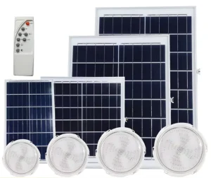 Solar Ceiling Light High-Power Household Indoor Balcony Outdoor Stairway Remote Control