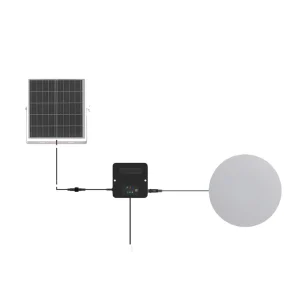 Solar Ceiling Lighting System with Switch-Controlled Bulb 180mm Portable