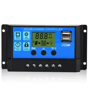 Solar Charge Controller 10A 20A 30A 40A 60A Charging Discharge Street Lamp Controller USB