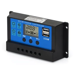 Solar Charge Controller PWM Lighting Controller 10A 20A 30A for 12V 24V Solar Applications