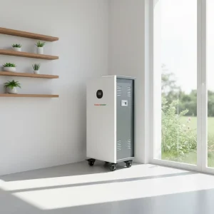 Solar Charge Lithium Battery Home Energy Storage System 5KW Continuous Output 9.6KWH IP65 Rated All-In-One BMS CAN Wall-Mounted