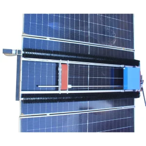 Solar Cleaning Robot with Mobile App Control for Smart PV Stations Remote Control System