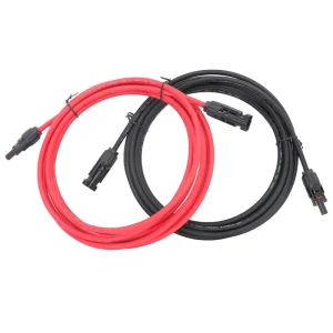 Solar Connector Cable 4mm 6mm Dc Solar Panel Extension Cable for Solar Energy System Farms Rooftops